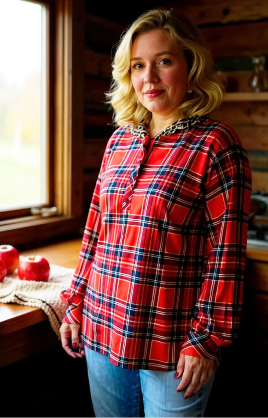 Christmas Plaid Hoodie
