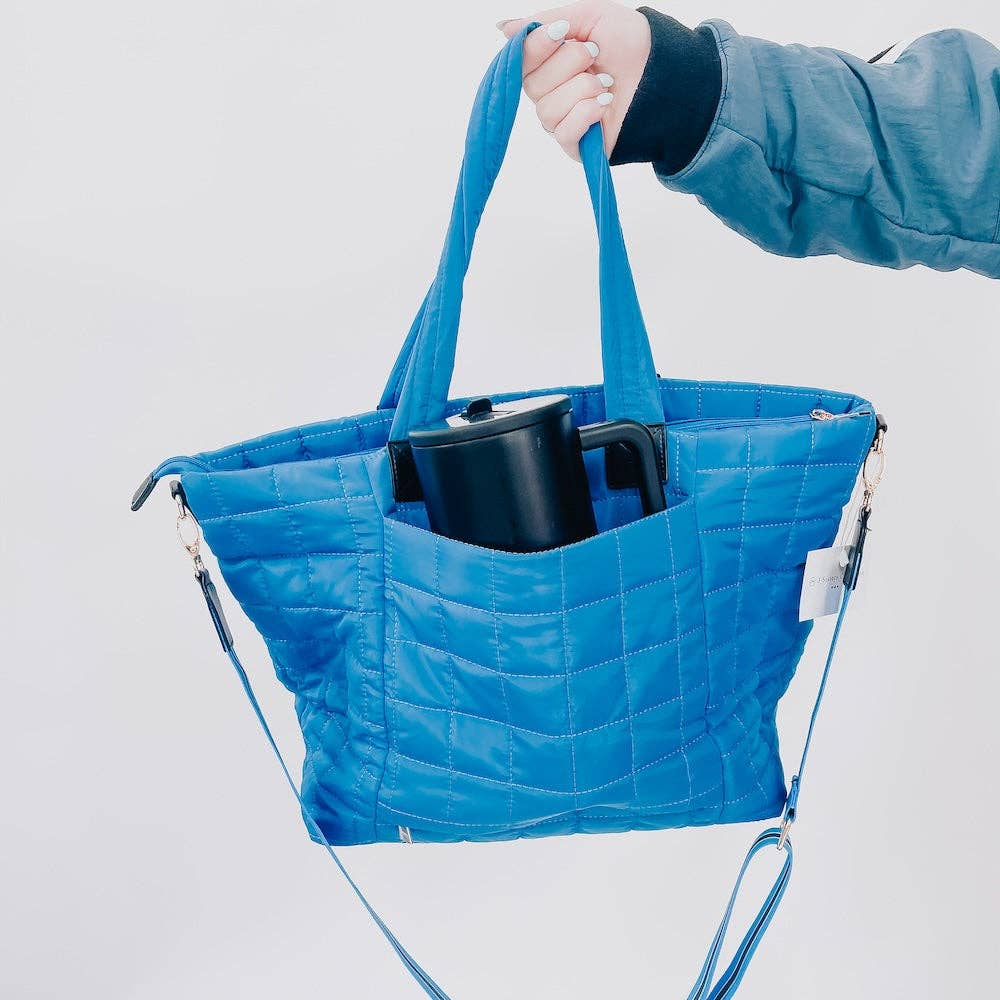 Day Dreamer Quilted Tote Bag Wholesale - NEW COLOR