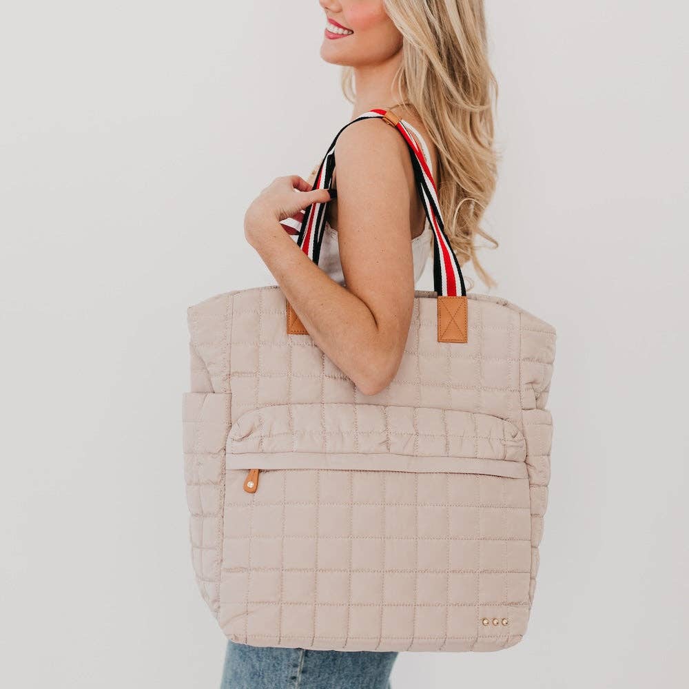 Tenley Quilted Tote Roller Bag Wholesale - NEW COLOR