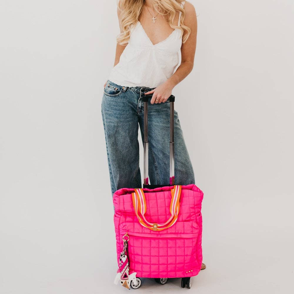 Tenley Quilted Tote Roller Bag Wholesale - NEW COLOR