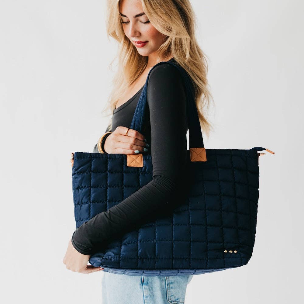 Day Dreamer Quilted Tote Bag Wholesale - NEW COLOR