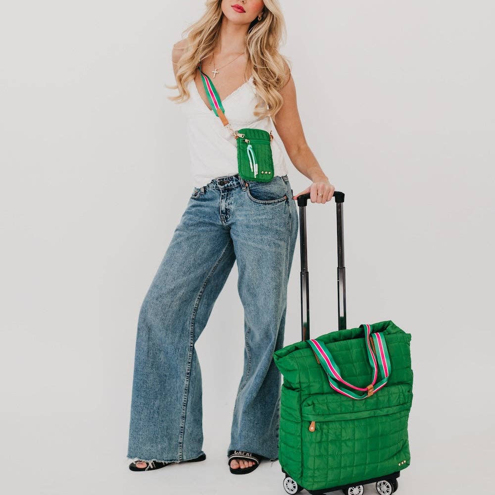 Tenley Quilted Tote Roller Bag Wholesale - NEW COLOR