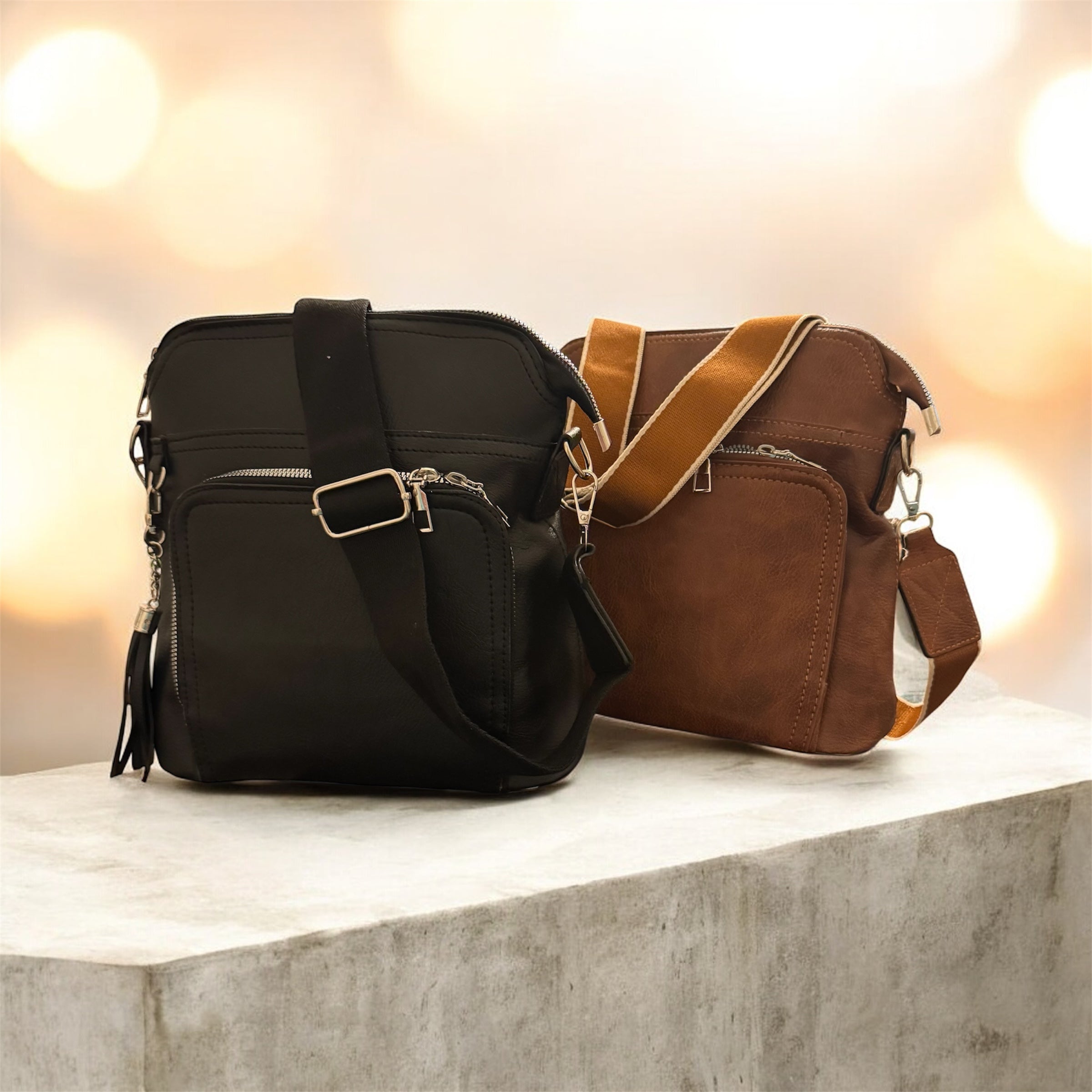 Crossbody with Front Zipper Pocket