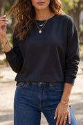 Black LS Top