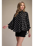 Midnight Dot Top