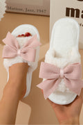 White Bow Knot Slipper