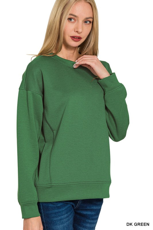 Green Scuba Sweatshirt