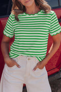 Green Scalloped Top