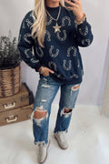 Horeshoe Design Sweatshirt