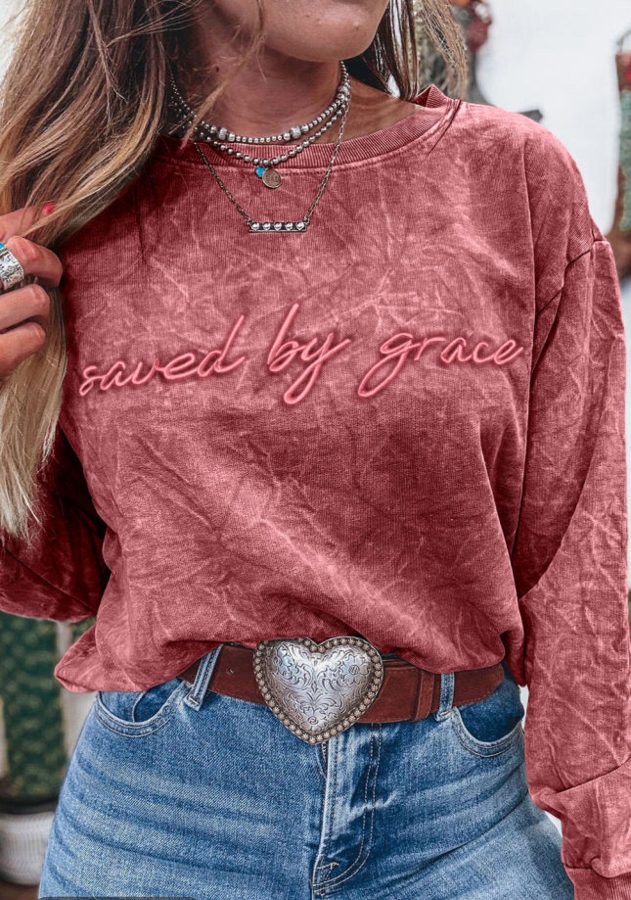 Saved by Grace Top