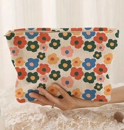 Flower Makeup Bag