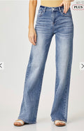 Risen Plus Wide Leg Jean