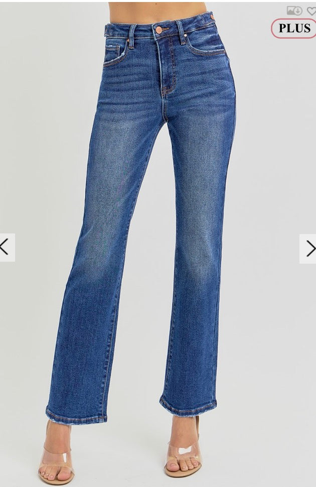Plus Risen Straight Leg Jean