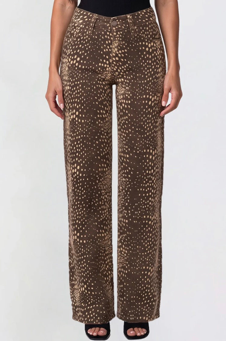 YMI Fawn Pattern Jean