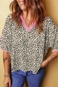V-Neck Leo Top