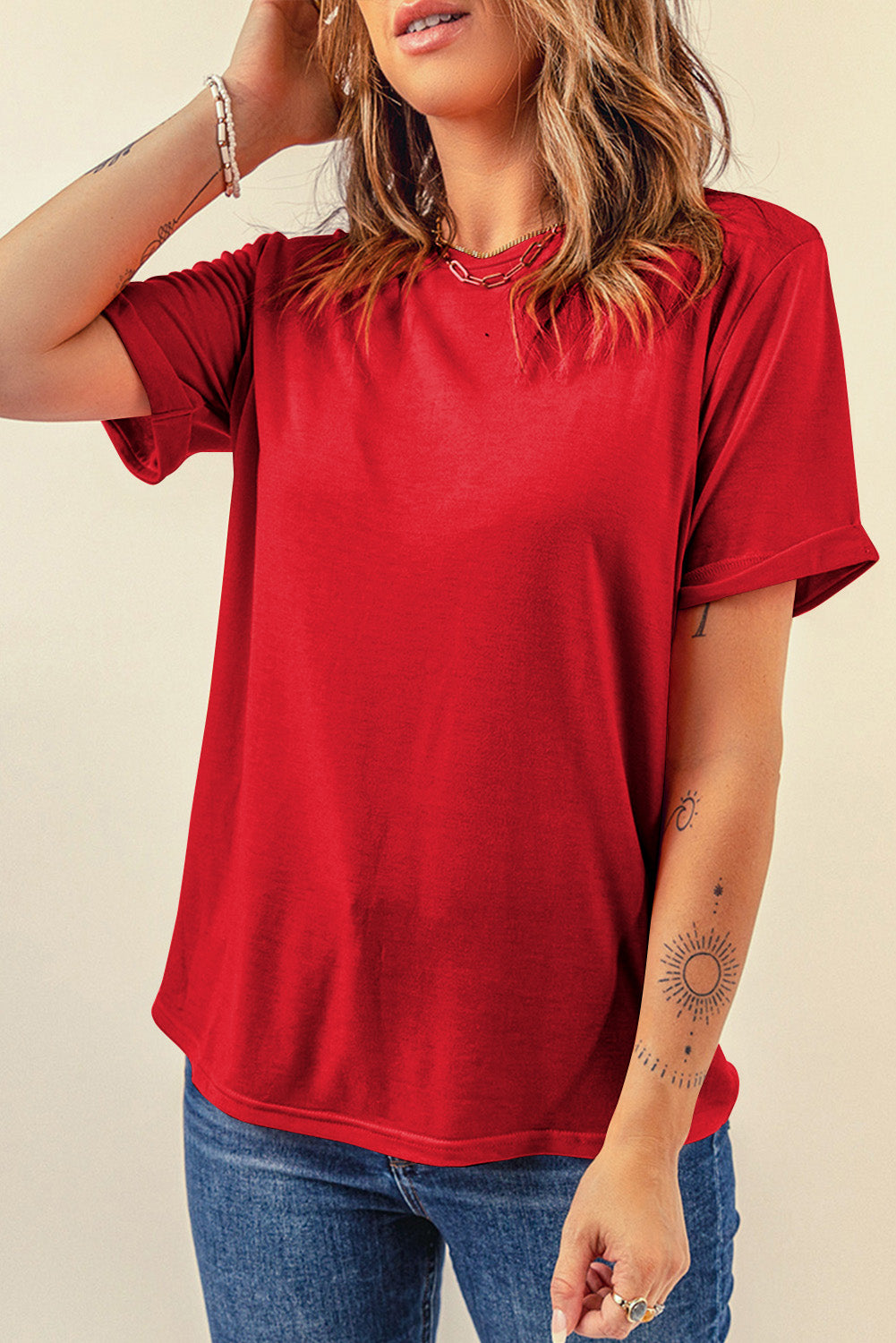 Red Tee