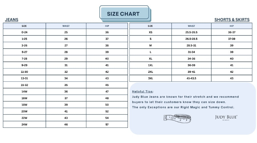 Judy Blue Mid Rise Mr Rigid Release Hem Jeans