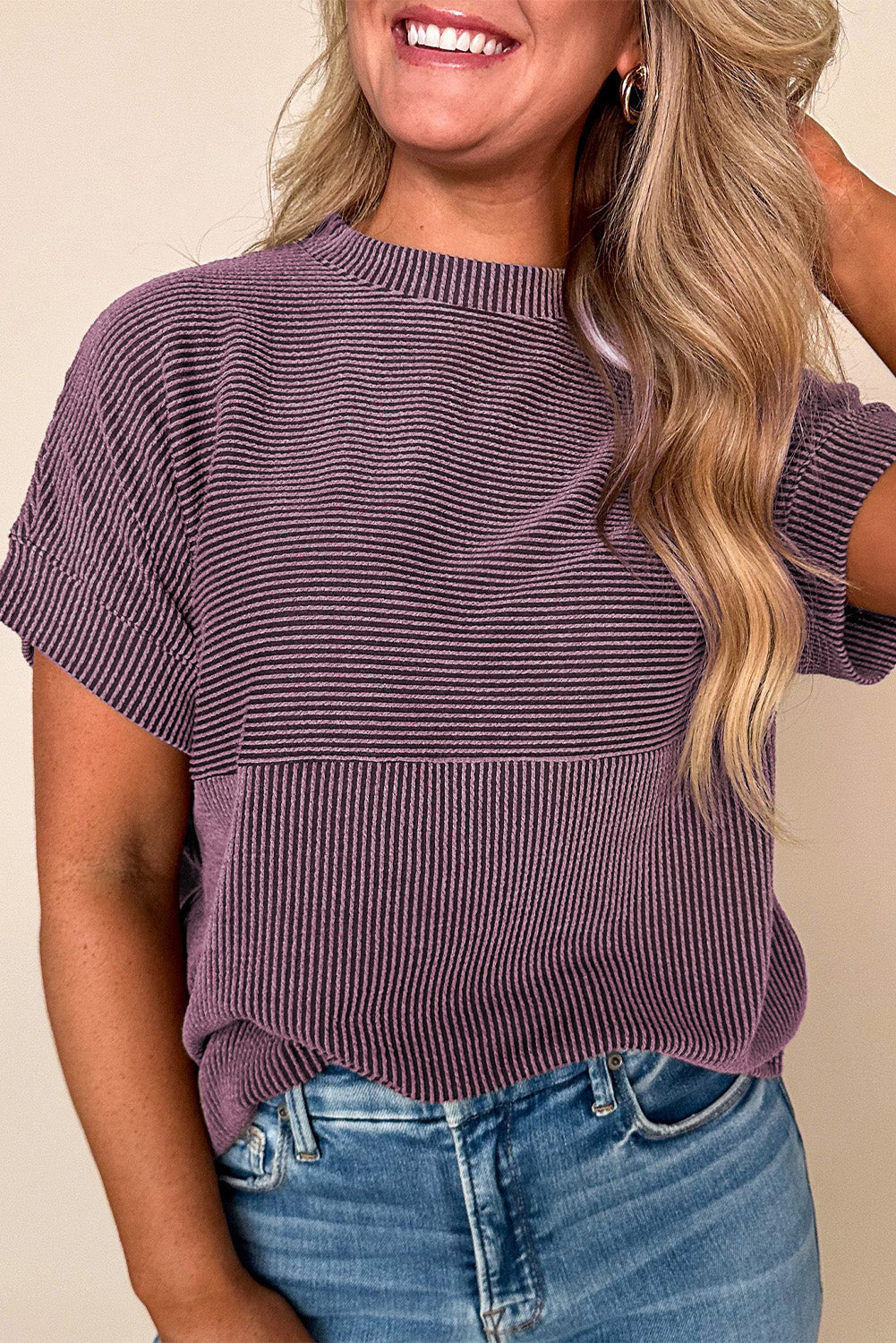 Toadstool Ribbed Top