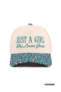 Just a Girl Who Loves Jesus Cap