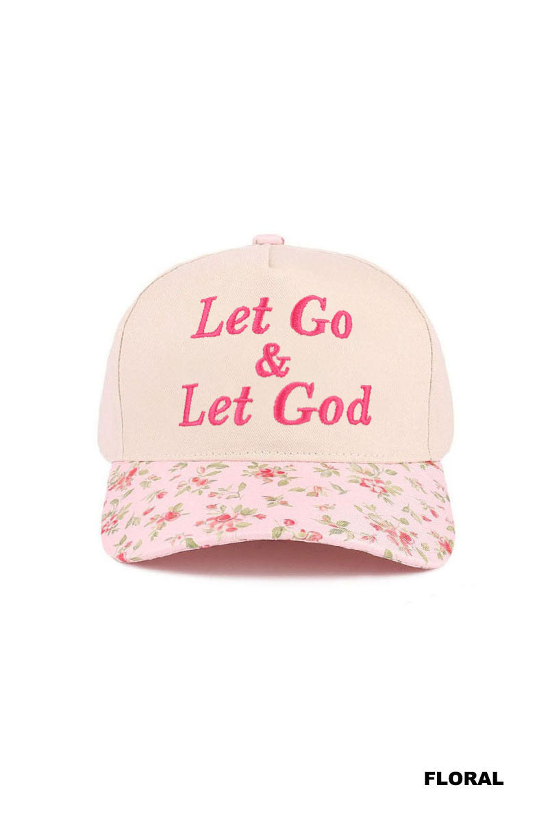 Let Go & Let God Cap