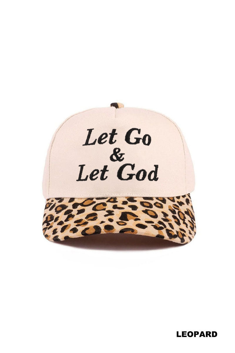 Let Go & Let God Cap