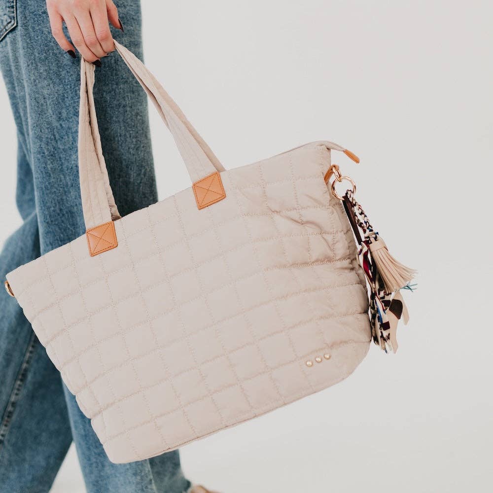 Day Dreamer Quilted Tote Bag Wholesale - NEW COLOR