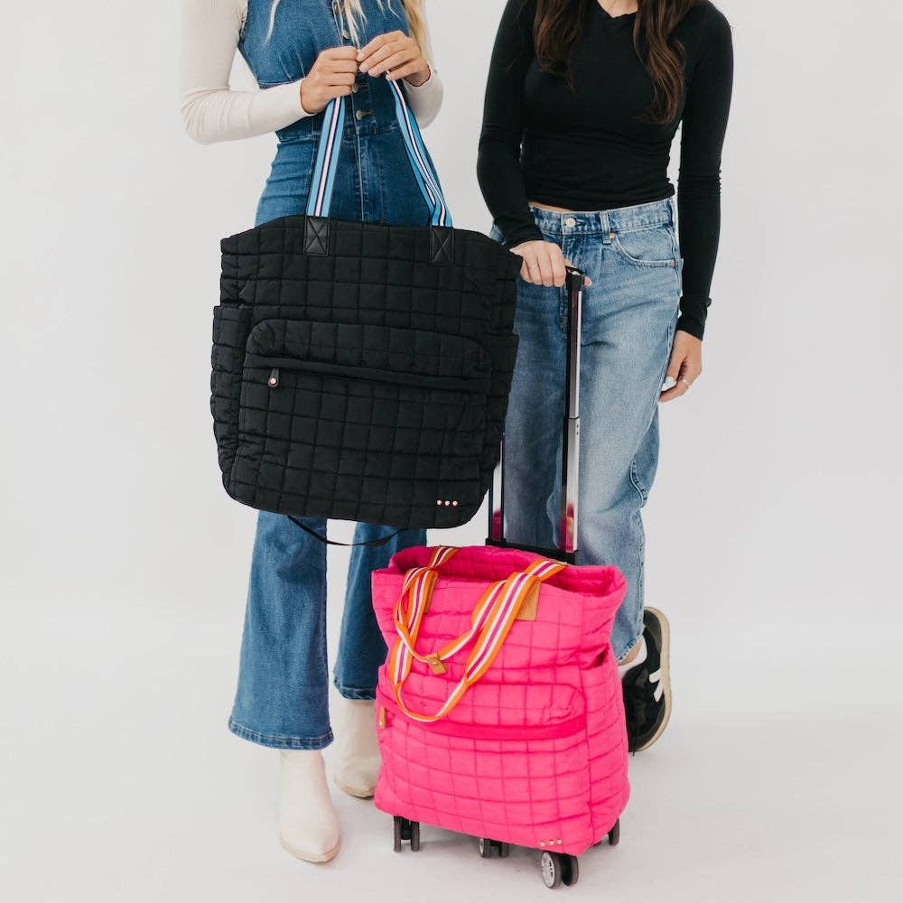 Tenley Quilted Tote Roller Bag Wholesale - NEW COLOR
