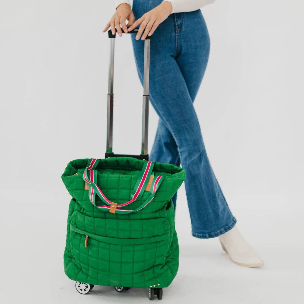 Tenley Quilted Tote Roller Bag Wholesale - NEW COLOR