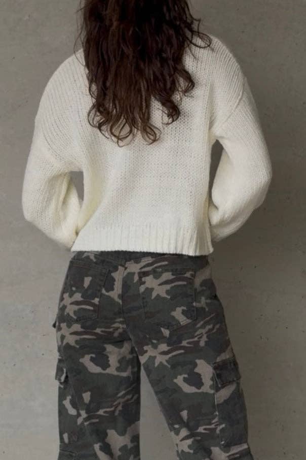 Ruby Rooster Sweater