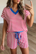 Red, White and Blue Short Set